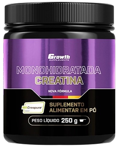 Pote de creatina Growth Supplements